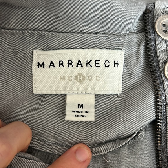 MARRAKECH grey expeditionist jacket from Anthropologie. Anorak utility - Picture 7 of 14